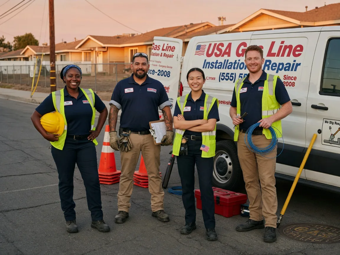 Gas Line Installation company in Maurertown, VA